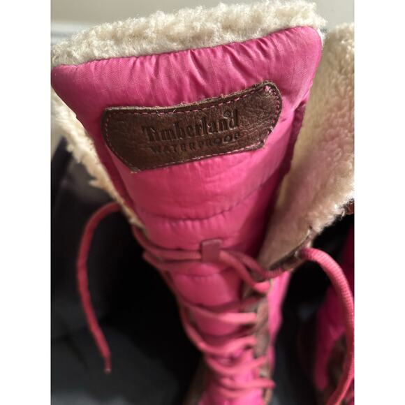 Women’s Timberland Crystal Mountain Lace Up High Waterproof Snow Boots, size 7 - Picture 6 of 14
